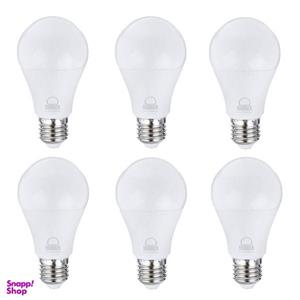 لامپ ال ای دی 10 وات بروکس مدل A60 پایه E27 بسته 6 عددی