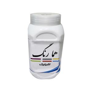 رنگ اکریلیک سفید براق سیرنگ کد S125 حجم 4 لیتر