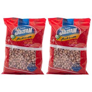 لوبیا چیتی سبزفام - 450 گرم بسته 2 عددی