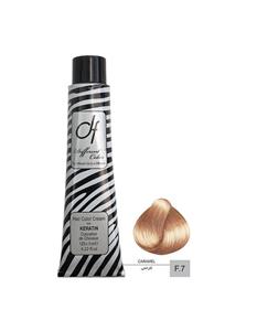 رنگ مو دیفرنت شماره F7 حجم 125 میلی لیتر رنگ کاراملی