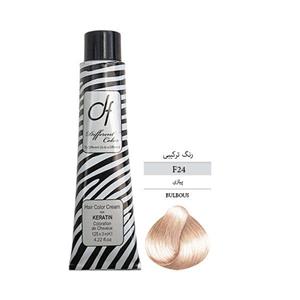 رنگ مو دیفرنت شماره F.24 حجم 125 میلی لیتر رنگ پیازی