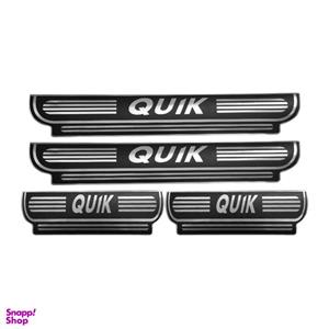 برچسب پارکابی خودرو کد QUIKLUX مناسب برای کوئیک مجموعه 4 عددی
