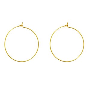 حلقه گوشواره مدل دایره کد 02