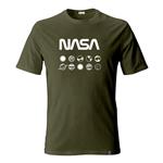 تی شرت آستین کوتاه زنانه پاتیلوک مدل Nasa کد 331538