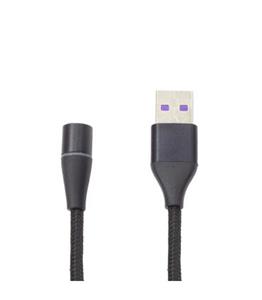 کابل شارژ مگنتی 2 متری گرین پورت مدل M12A5 BK برند GreenPort همراه با سری تایپ Cآیفونمیکرو
