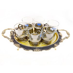 سرویس چای خوری 7 پارچه پیتر پیوتر کد 8582