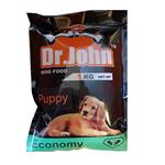 غذای خشک سگ دکتر جان مدل ECONOMI PUPPY وزن 1 کیلوگرم