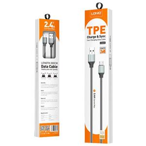 کابل تبدیل USB به USB-C الدینیو مدل LS442  طول 2متر