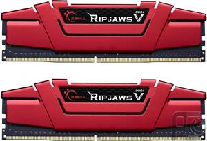 رم دسکتاپ DDR4 دو کاناله 3200 مگاهرتز CL16 جی اسکیل مدل Ripjaws V ظرفیت گیگابایت G.SKILL RIPJAWS 3200MHz Dual Channel Desktop RAM 32GB 