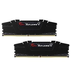 رم دسکتاپ DDR4 دو کاناله 3200 مگاهرتز CL16 جی اسکیل مدل Ripjaws V ظرفیت 32 گیگابایت G.SKILL RIPJAWS 3200MHz Dual Channel Desktop RAM 32GB 