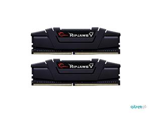 رم دسکتاپ DDR4 دو کاناله 3200 مگاهرتز CL16 جی اسکیل مدل Ripjaws V ظرفیت 32 گیگابایت G.SKILL RIPJAWS V DDR4 3200MHz CL16 Dual Channel Desktop RAM 32GB