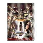 دفترچه یادداشت 40برگ طرح انیمه Attack on Titan حمله به تایتان it10