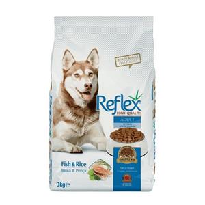 غذا خشک سگ رفلکس مدل Fish  RIce  وزن 3 کیلوگرم
