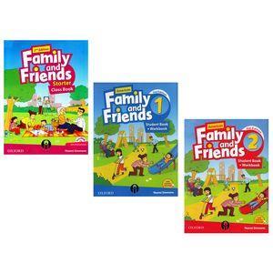کتاب Family And Friends Second Edition اثر Naomi Simmons انتشارات الوندپویان سه جلدی