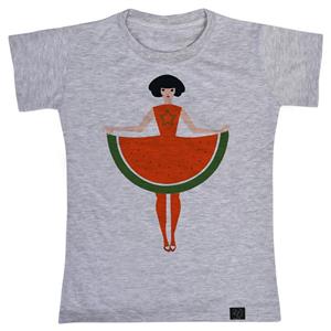 تی شرت آستین کوتاه دخترانه 27 مدل یلدا کد J23