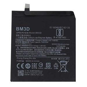باتری موبایل مدل BM3D ظرفیت 3120 میلی آمپر ساعت مناسب برای گوشی موبایل Mi 8 SE Dual SIM