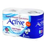 Active 003 Toilet Tissue Paper Pack of 2
