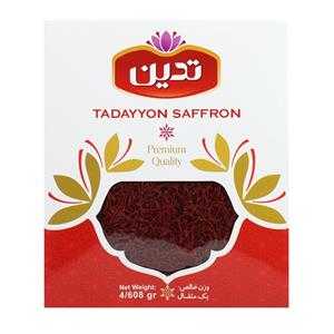 زعفران سرگل درجه یک تدین - 4.608 گرم