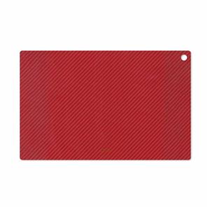 برچسب پوششی ماهوت مدل Red-Fiber مناسب برای تبلت سونی Xperia Z2 Tablet LTE 2014 MAHOOT Cover Sticker for Sony 