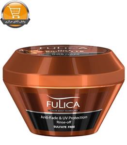 ماسک مو تقویت کننده و نرم کننده موهای قهوه‌ای فولیکا 300 میلی لیتر Fulica Hair mask strengthens and softens brown hair 300ml