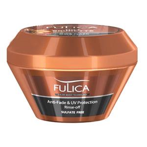 ماسک مو تقویت کننده و نرم کننده موهای قهوه‌ای فولیکا 300 میلی لیتر Fulica Hair mask strengthens and softens brown hair 300ml