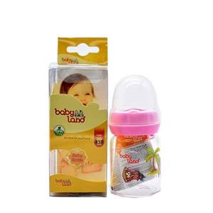 شیشه شیر بیبی لند مدل 438 ظرفیت 60 میلی لیتر Baby Land Bottle 60ml 