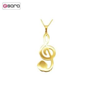 گردنبند شهر شیک طرح نت موسیقی مدل G123 Shahr Shik Music Note Necklace 