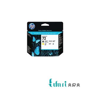 هد پلاتر اچ پی مدل 72 مشکی مات و زرد HP 72 Matte Black and Yellow Printer Head