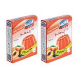 Sabzfam Peach jelly powder - 100 g Pack of 2