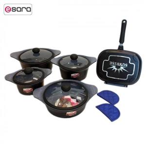 سرویس پخت و پز 12 پارچه پونته مدل P12 Ponte P12 Cookware Set 12 Pcs