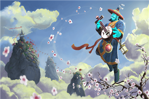 اسکین dota مخصوص pc طرح Blossoming Harmony