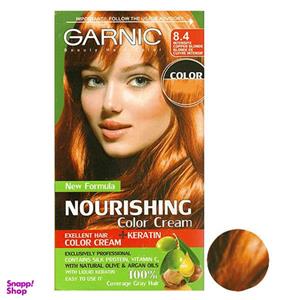 کیت رنگ مو گارنیک شماره 8.4 حجم 80 میلی لیتر رنگ بلوند مسی