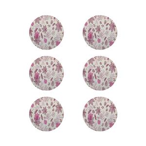 زیر لیوانی طرح برگ کد 8116 بسته 6 عددی