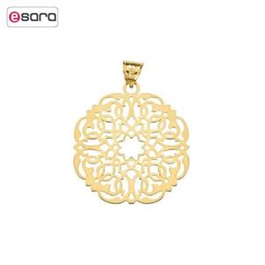 آویز گردنبند زردونه مدل D3005 Zardooneh D3005 Gold Necklace Pendant Plaque