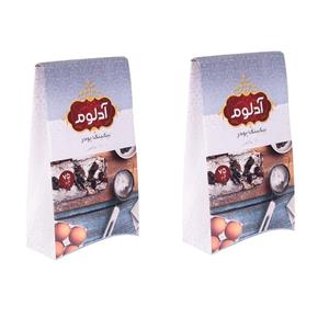 بیکینگ پودر آدلوم - 75 گرم بسته 2 عددی