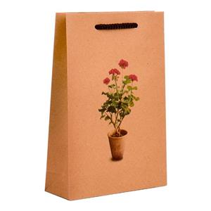 ساک هدیه طرح شمعدانی کد 2263