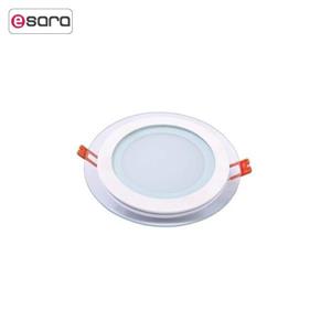 چراغ ال ای دی 6 وات تکنوتل مدل SMD 6W 8206 TECHNOTEL SMD 6W 8206 Glass Panel Down Light Lamp