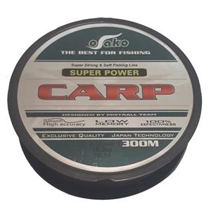 نخ ماهیگیری اوساکو مدل super power carp سایز 0.35 میلی متر