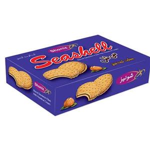 بیسکویت کرمدار فندقی سی شل شونیز - 560 گرم