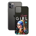 برچسب پوششی راک اسپیس طرح Girl مناسب برای گوشی موبایل اپل iPhone 11 Pro