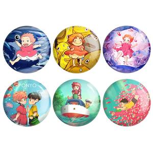 پیکسل خندالو مدل انیمه پونیو Ponyo کد 326A مجموعه 6 عددی