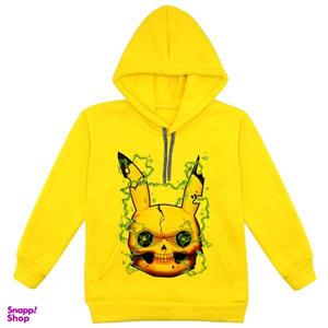 هودی پسرانه مدل خرگوش خشن F198 رنگ زرد