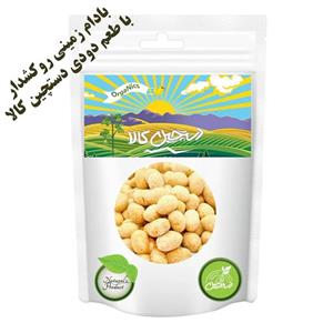 بادام زمینی روکش دار با طعم دودی دستچین کالا - 70 گرم
