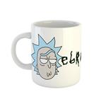 ماگ طرح اسم ابراهیم مدل rick and morty کد 898 