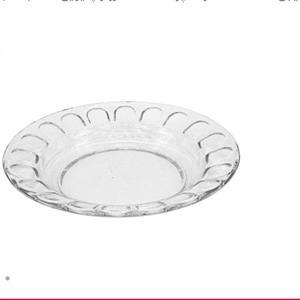 بشقاب خورش خوری بلور کاوه مدل مروارید بسته 6 عددی