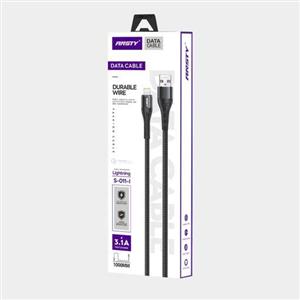 کابل شارژ آیفونی فست انستی (ANSTY) مدل S011I طول 1 متر