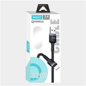 کابل شارژ 1.2 متری لایتنینگ انستی (ANSTY) مدل S008I