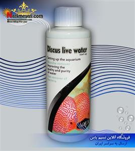 محلول اماده سازی اب دیسکوس اکوا حجم 100 میلی لیتر Aqua Discus Live Water ml 