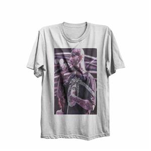 تیشرت یقه گرد مشکی طرح خواننده تتلو Tataloo کد 04