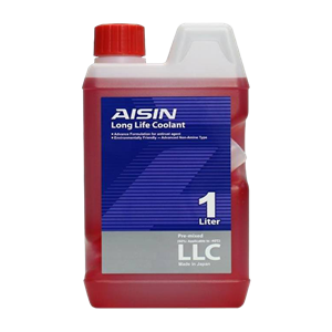 ضدیخ  آیسین مدل Aisin LLC RED قرمز ساخت ژاپن یک لیتری 